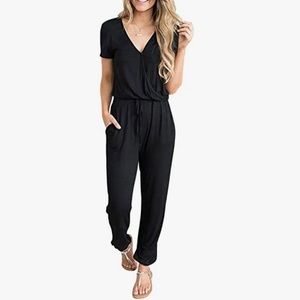Black Jump Suit, Sz L